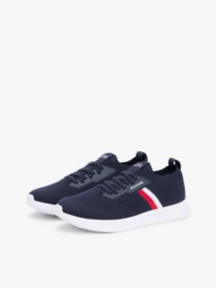 Hilfiger Monotype Lightweight Knit Trainers — Blue 2