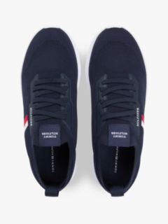 Hilfiger Monotype Lightweight Knit Trainers — Blue 3