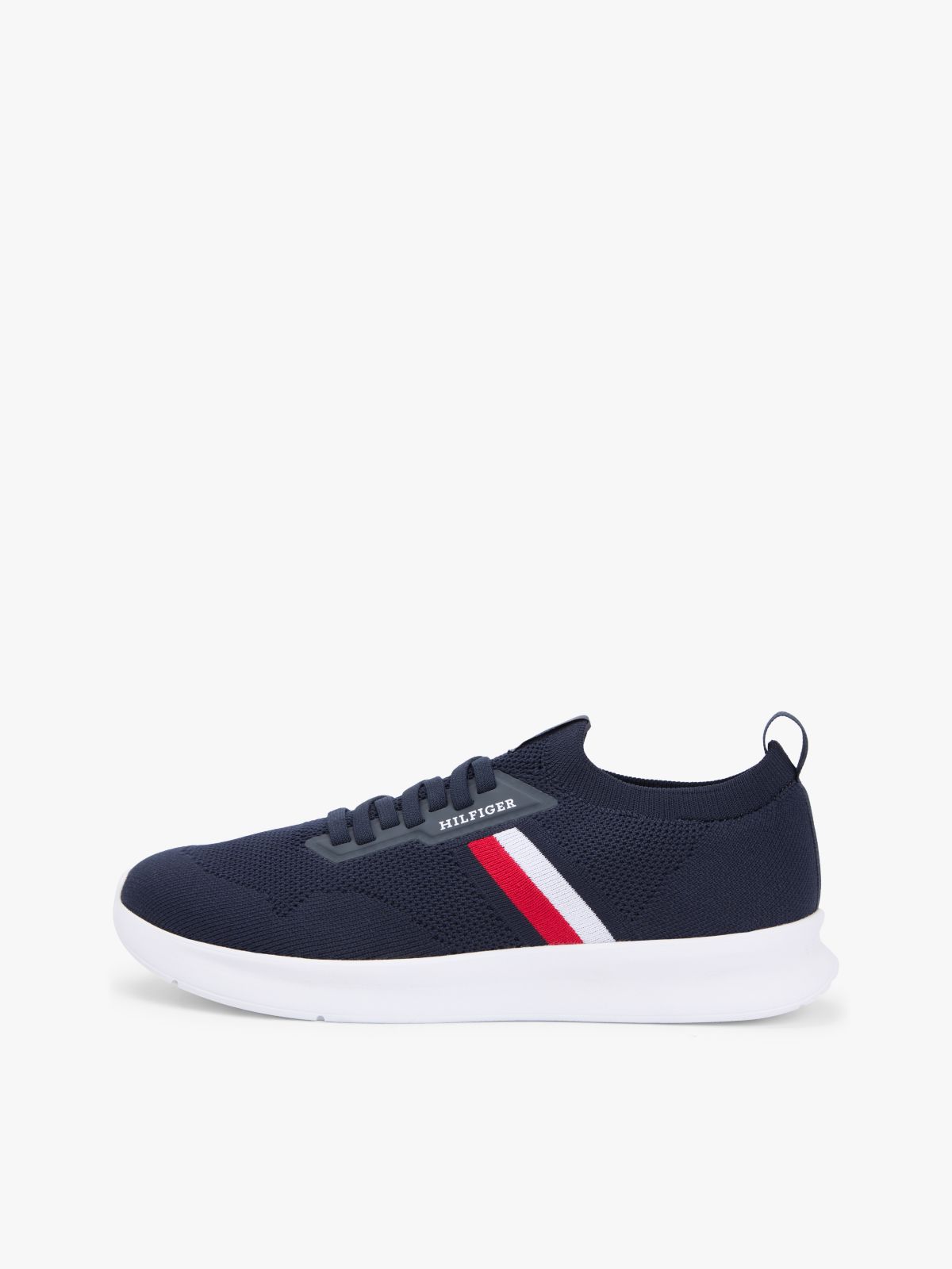 Hilfiger Monotype Lightweight Knit Trainers — Blue