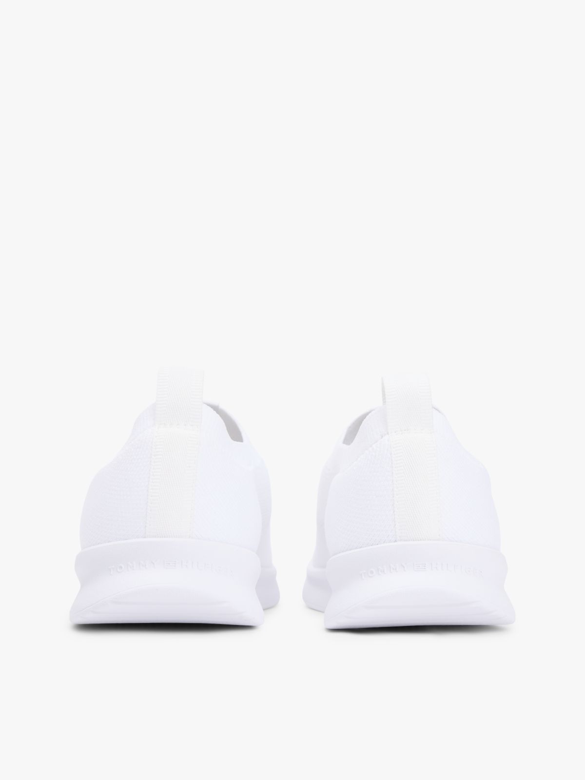Hilfiger Monotype Lightweight Knit Trainers — White