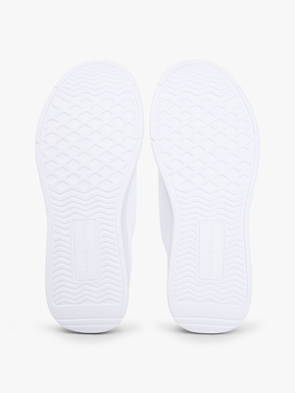 Hilfiger Monotype Lightweight Knit Trainers — White