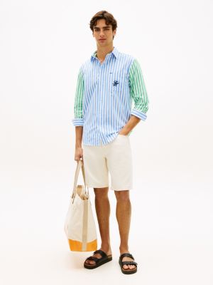 black lightweight pin buckle serrated pool slides for men tommy hilfiger