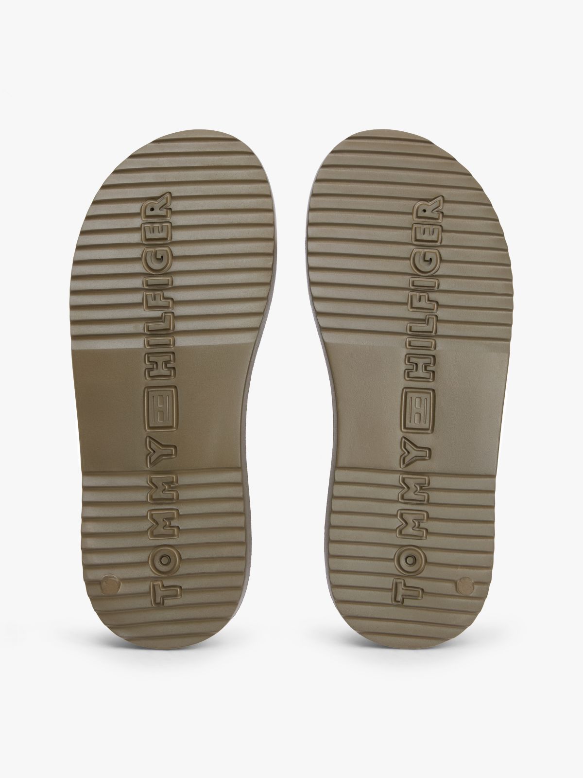 Lightweight Pin Buckle Serrated Pool Slides — Green