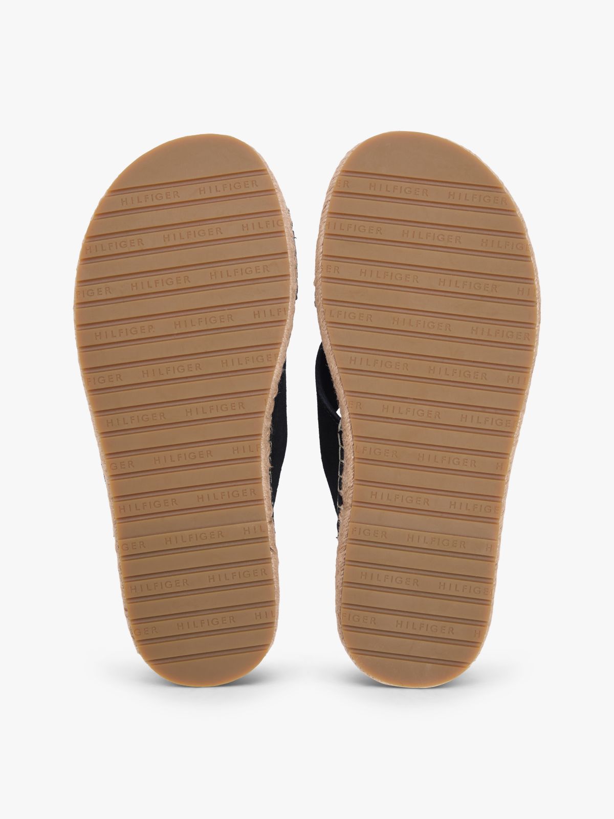 Suede Buckle Flexible Sandals — Black
