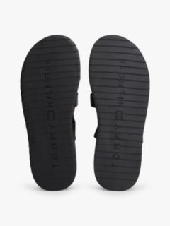 Premium Leather Cutout Sandals — Black 5