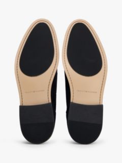 Suede Derby Shoes — Blue 5