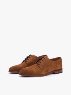 Suede Derby Shoes — Brown 2