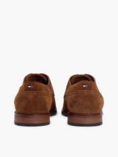 Suede Derby Shoes — Brown 4