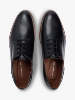 Leather Derby Shoes — Black 3