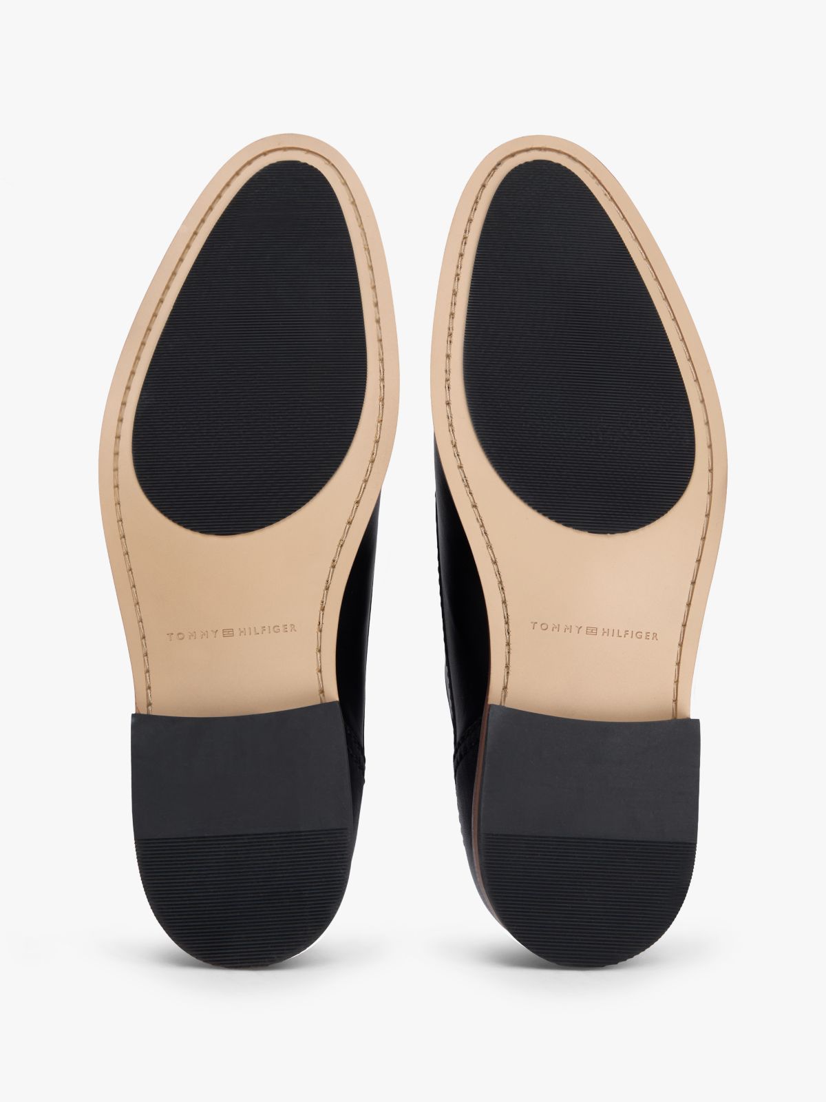 Leather Derby Shoes — Black