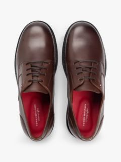 Ultra Lightweight Leather Derby Shoes — Brown 3