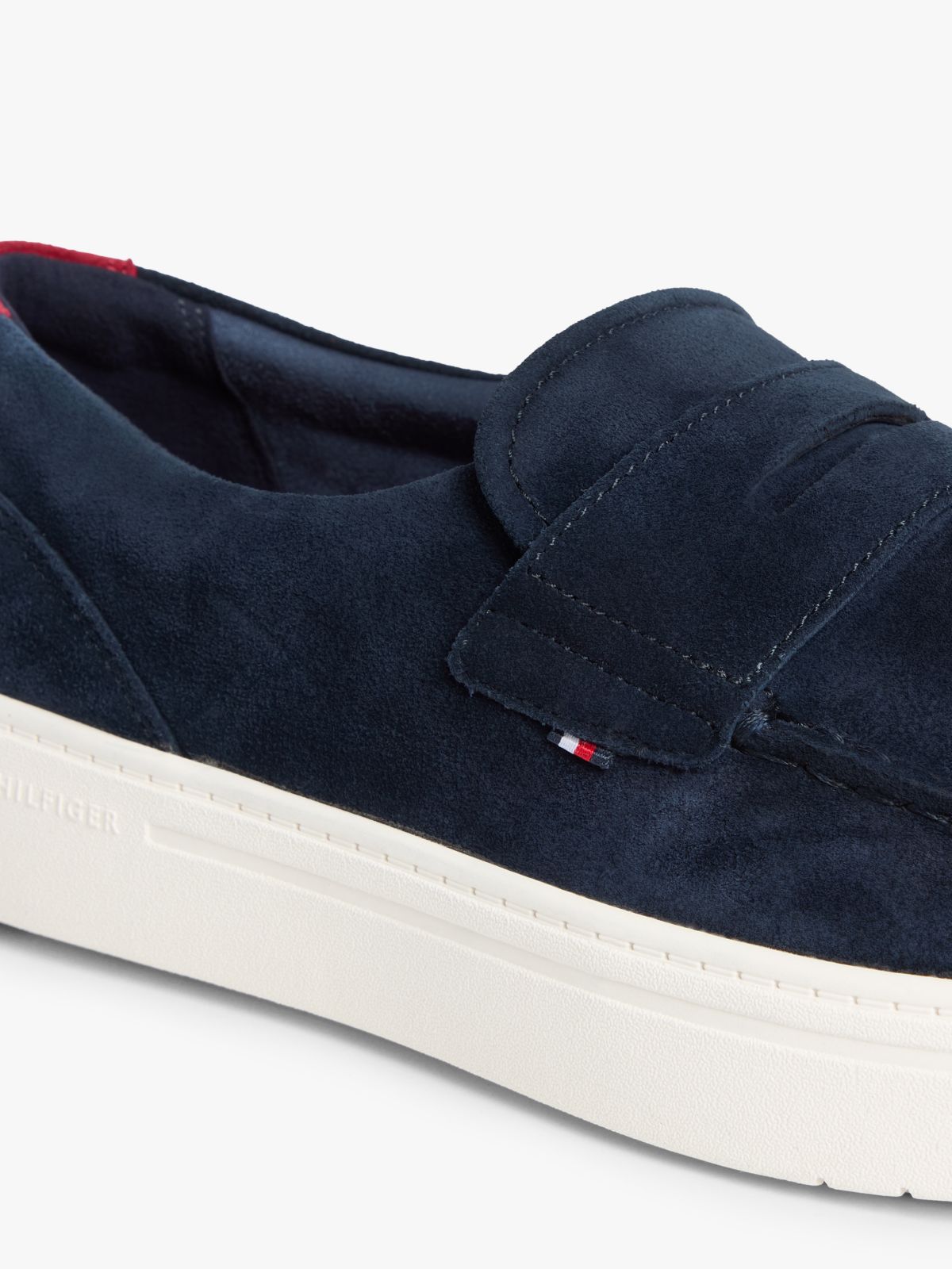 Lightweight Suede Hybrid Loafers — Blue