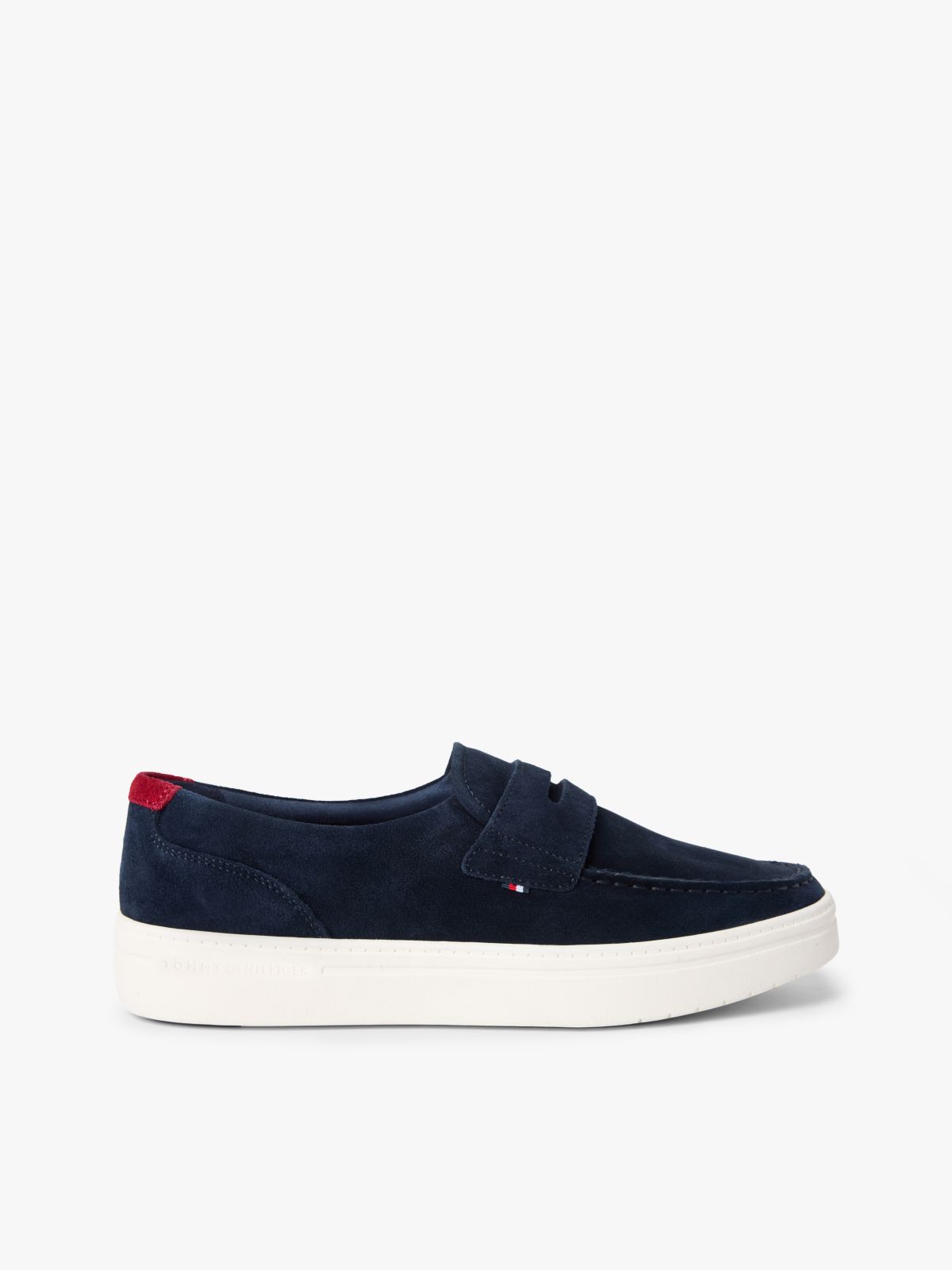 Lightweight Suede Hybrid Loafers — Blue