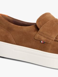Lightweight Suede Hybrid Loafers — Brown 6
