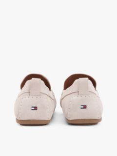 Suede Cleat Driver Shoes — Beige 4