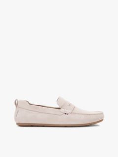 Suede Cleat Driver Shoes — Beige 1