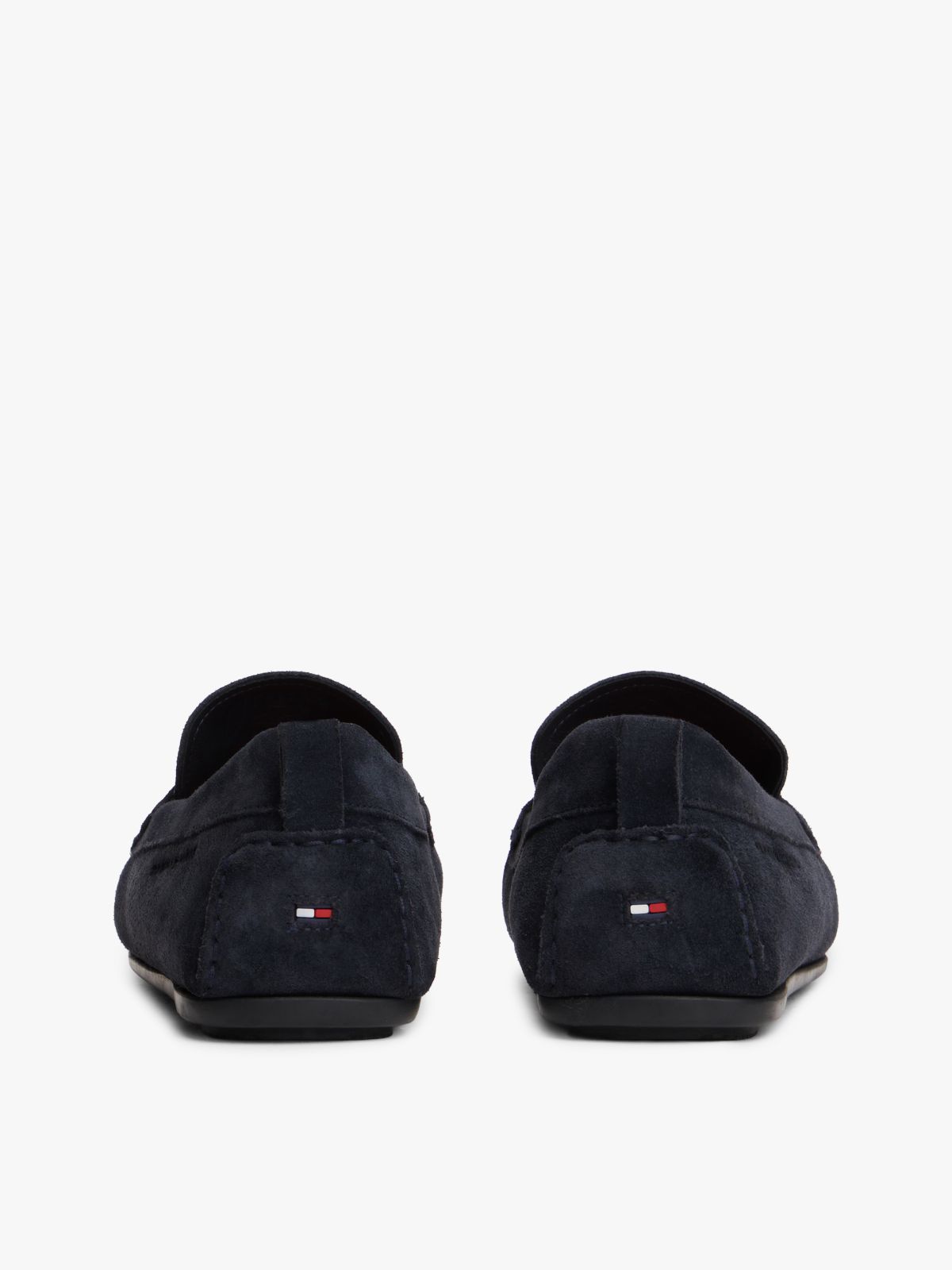 Suede Cleat Driver Shoes — Blue