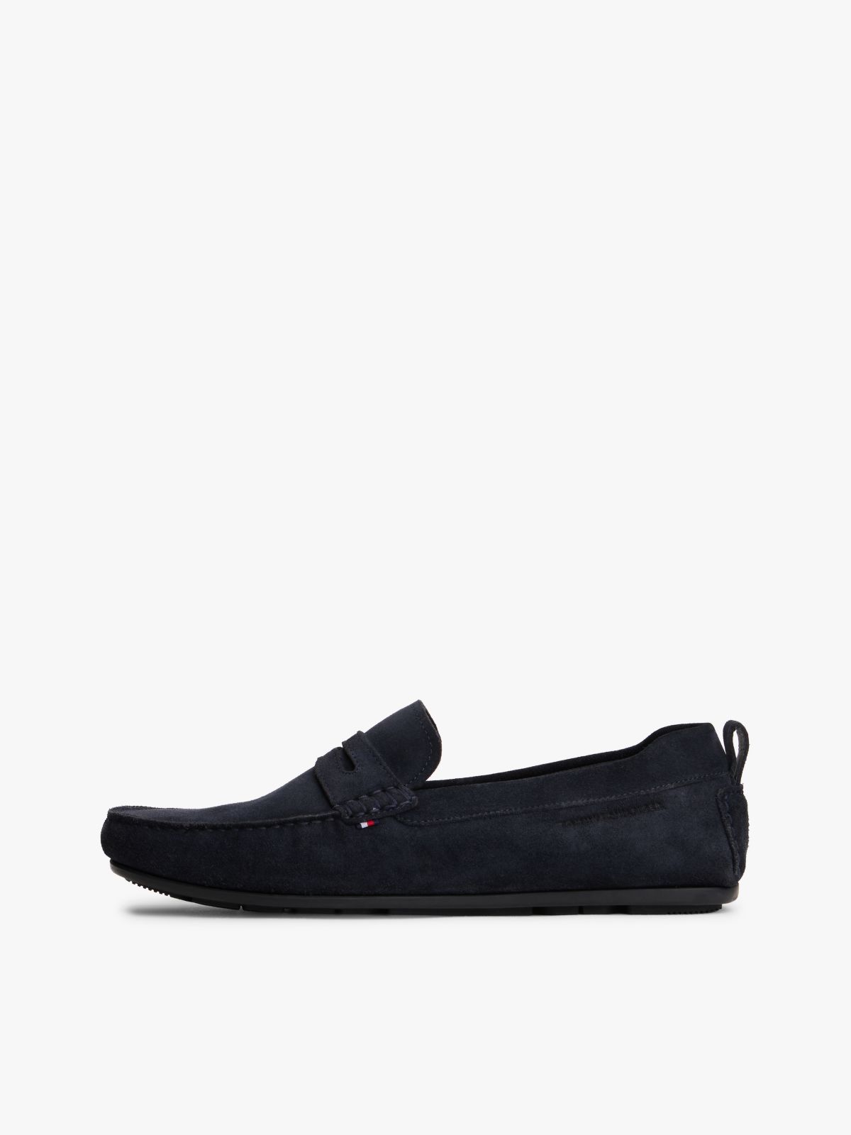 Suede Cleat Driver Shoes — Blue