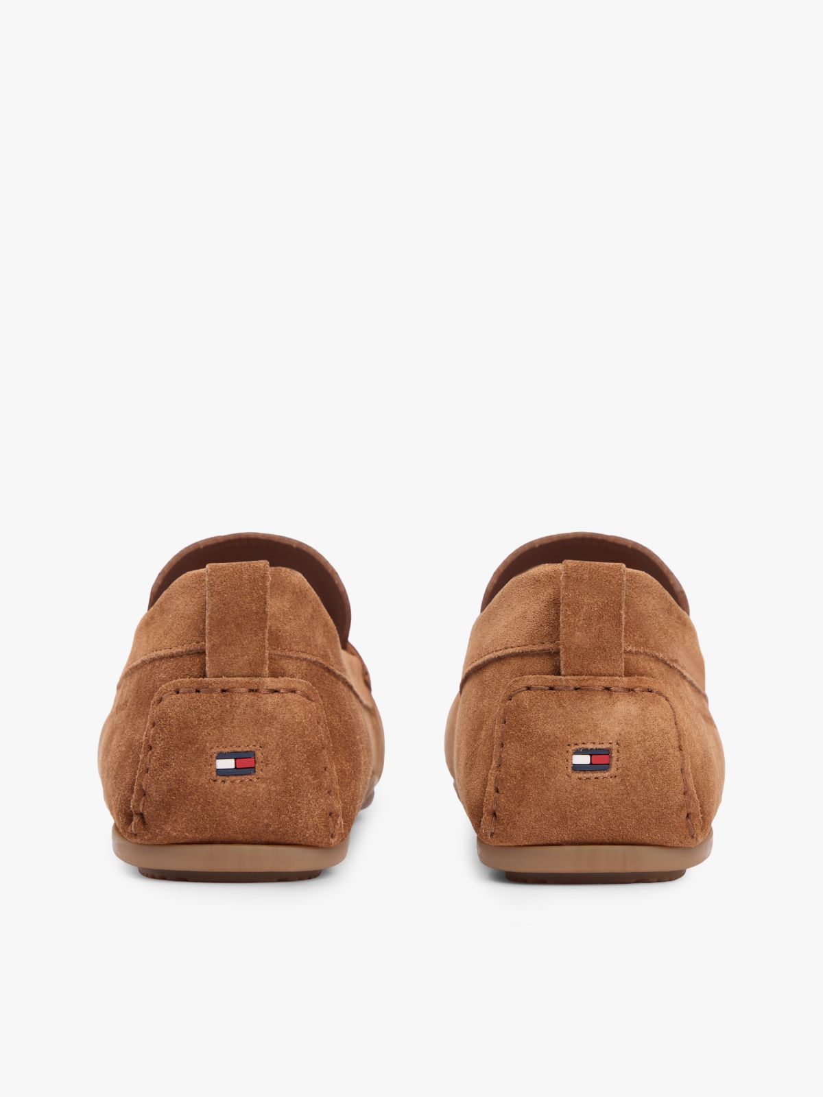 Suede Cleat Driver Shoes — Brown