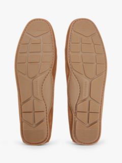 Suede Cleat Driver Shoes — Brown 5