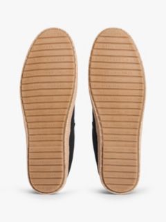 Flag Embroidery Canvas Espadrilles — Black 5