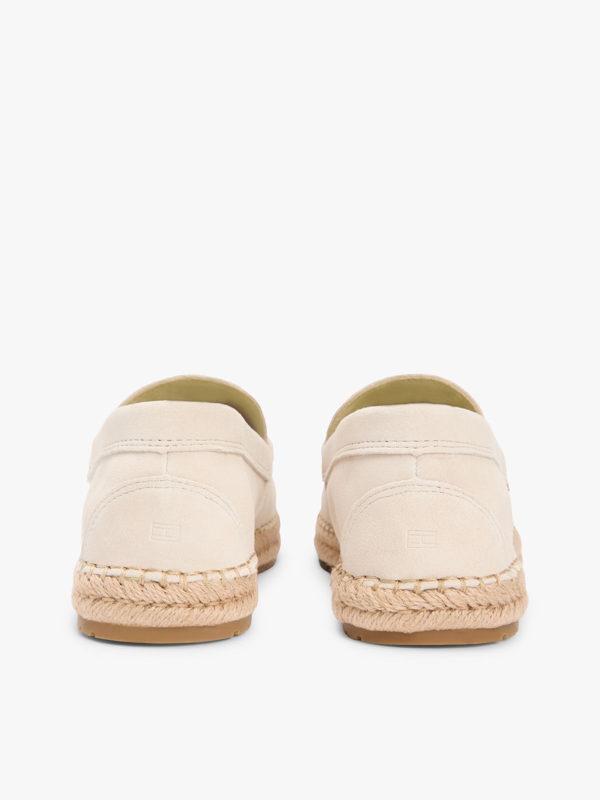 Suede Flexible Sole Espadrilles — Beige