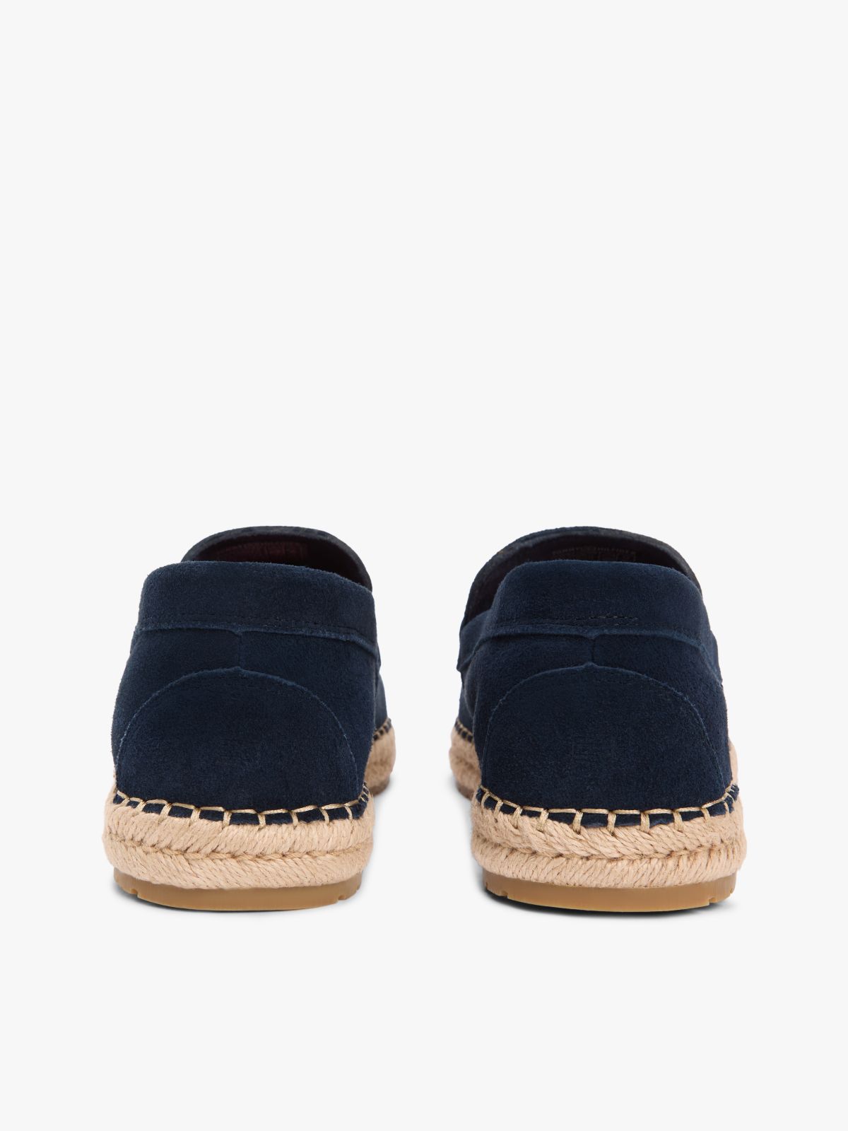 Suede Flexible Sole Espadrilles — Blue