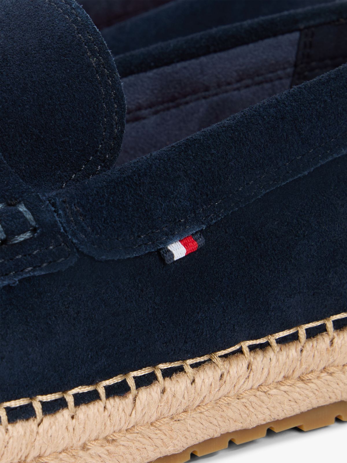 Suede Flexible Sole Espadrilles — Blue