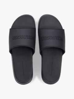 Hilfiger Monotype Pool Slides — Black 3