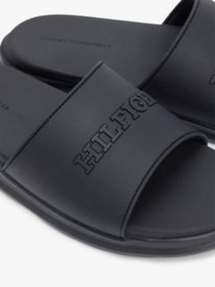 Hilfiger Monotype Pool Slides — Black 6