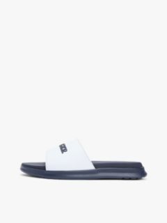 Hilfiger Monotype Pool Slides — White 7