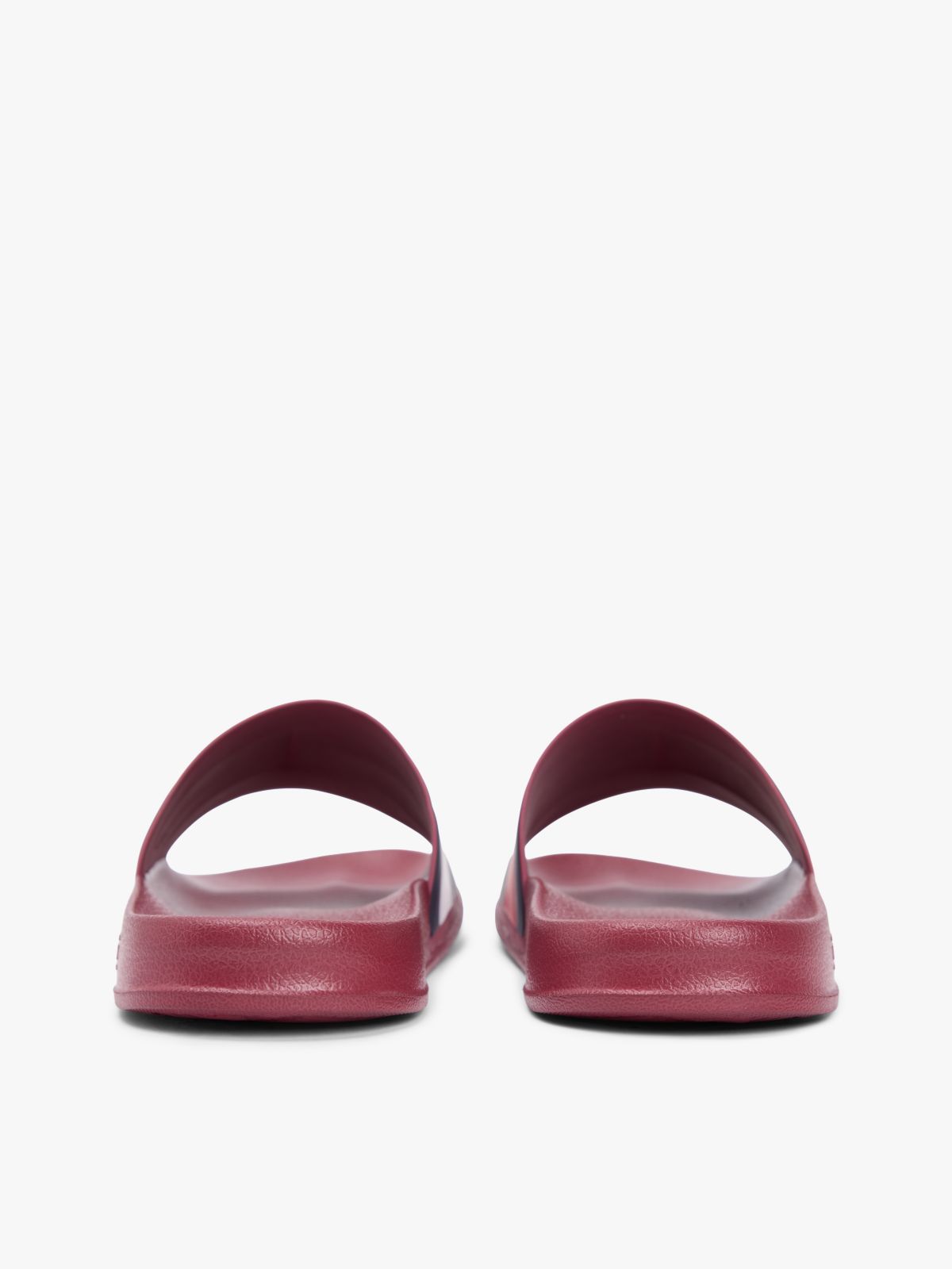 Flag Strap Pool Slides — Red