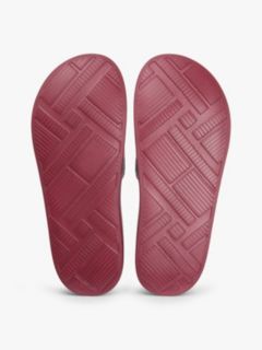 Flag Strap Pool Slides — Red 5