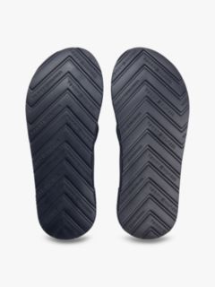 Padded Strap Contoured Footbed Flip-Flops — Blue 5