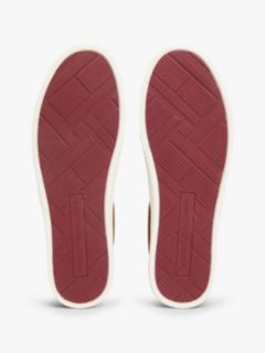 Suede Slip-on Cupsole Trainers — Brown 5