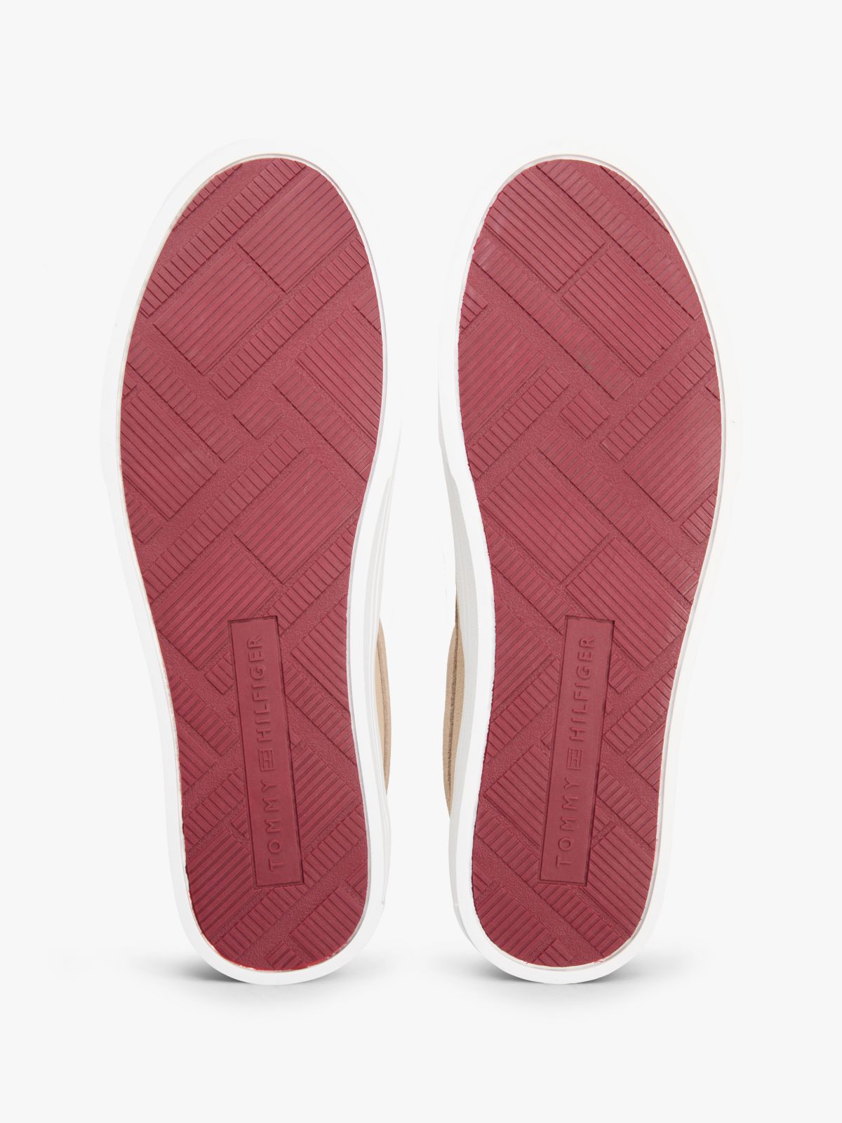 Suede Slip-on Cupsole Trainers — Khaki