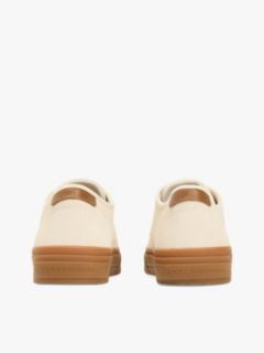 Suede Hilfiger Monotype Cupsole Trainers — Beige 4