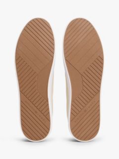 Logo Canvas Trainers — Beige 5