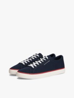 Logo Mesh Lace-Up Trainers — Blue 2
