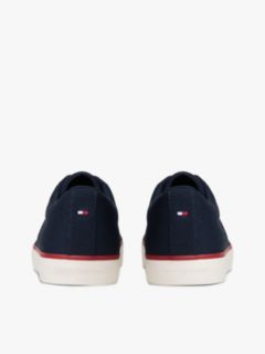 Logo Mesh Lace-Up Trainers — Blue 4