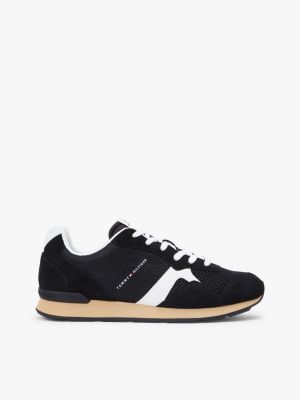 Mixed Texture Mesh Cleat Trainers