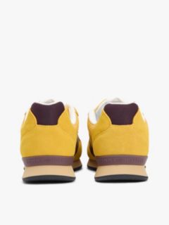 Mixed Texture Mesh Cleat Trainers — Yellow 4