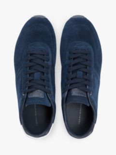 Suede Hilfiger Monotype Cleat Trainers — Blue 3