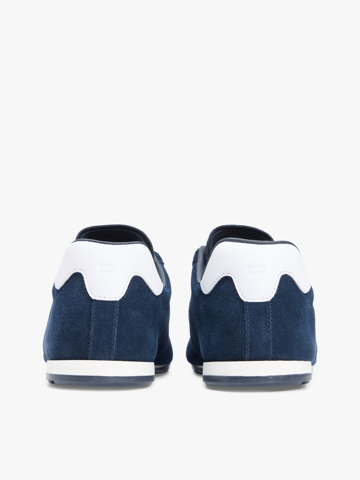 Suede Hilfiger Monotype Cleat Trainers — Blue