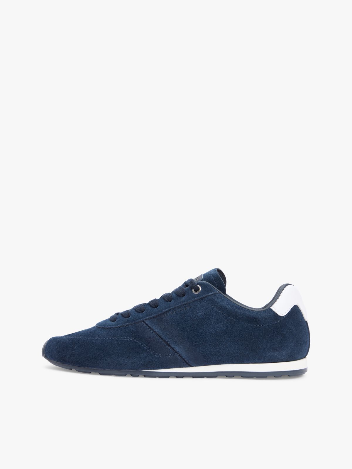 Suede Hilfiger Monotype Cleat Trainers — Blue