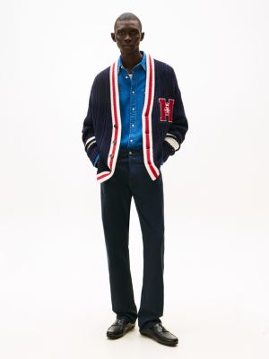 black flag plaque leather driver shoes for men tommy hilfiger