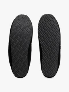 Suede Warm Lined Slippers — Black 5