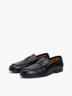 Leather Flexible Loafers — Black 2