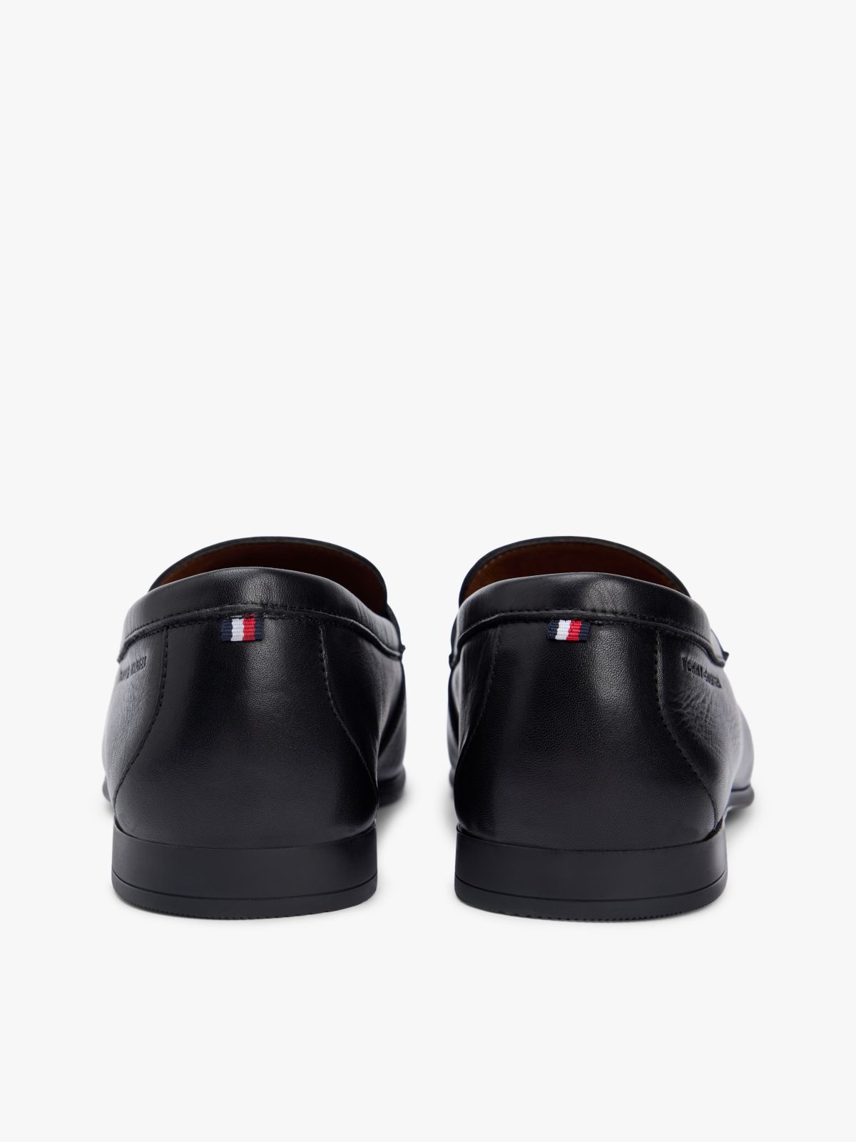 Leather Flexible Loafers — Black
