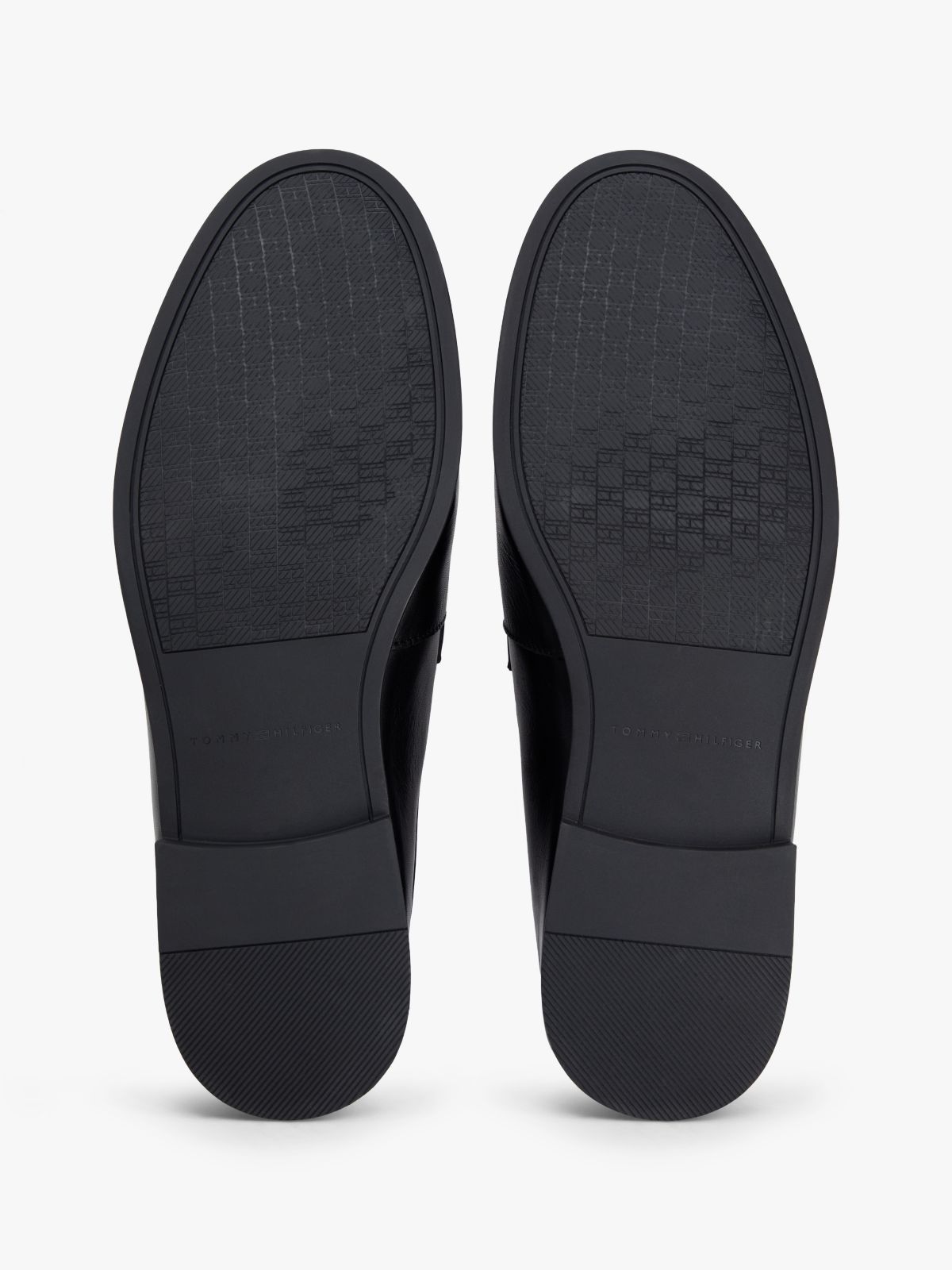 Leather Flexible Loafers — Black